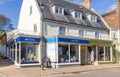 Adnams retail shop in Aldeburgh High Street. UK