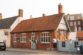 Exterior of the White Hart pub in Aldeburgh. UK