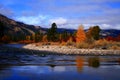 Alder Creek Autumn View 2 Royalty Free Stock Photo