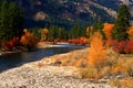 Alder Creek Autumn View 4 Royalty Free Stock Photo