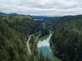 Alder Lake Dam Resevoir Nisqually River WA