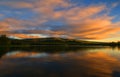 Alder Lake at Sunset