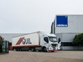 Aldes warehouse building with IVECO truck