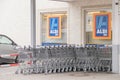 Aldi shopping carts