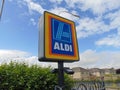Aldi Sign Royalty Free Stock Photo