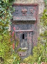 Aldochlay, UK, November 21st 2023, Rare King Edward VII postbox in wall no longer used