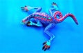 Alebrije on Blue Background Royalty Free Stock Photo