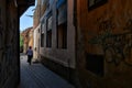 Alecu Russo Street in Brasov Royalty Free Stock Photo