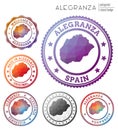 Alegranza badge.