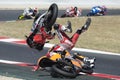 Aleix Viu and Andi Farid accident at FIM CEV Repsol