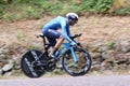 Alejandro Valverde on stage 20 at Le Tour de France 2020 Royalty Free Stock Photo