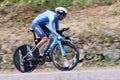 Alejandro Valverde on stage 20 at Le Tour de France 2020 Royalty Free Stock Photo