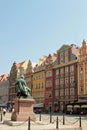 Aleksander Fredro monument Royalty Free Stock Photo