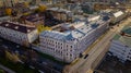 Aleksandrovsky Passage in Kazan city. Beautiful oid building on the Kremlin street.