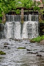 Aleksupite waterfall in Kuldiga Royalty Free Stock Photo