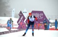Alena Kaufman (Russia) competes on Winter Paralympic Games in Sochi