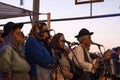 Alentejo singers and players on a rural fair