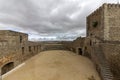 Alentejo Town of Monsaraz castle inner space. Portugal