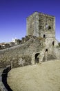 Alentejo Town of Monsaraz castle inner space. Portugal