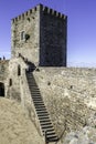 Alentejo Town of Monsaraz castle inner space. Portugal