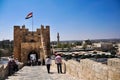 Aleppo castle gate