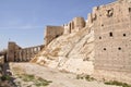 Aleppo Citadel, Syria Royalty Free Stock Photo