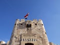 Aleppo citadel in Syria Royalty Free Stock Photo