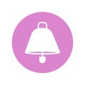 Alert bell icon- vector sign symbol alert bell