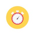 Alert vector flat colour icon Royalty Free Stock Photo