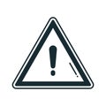 Alert Isolated Vector icon which can be easily modified or edited Royalty Free Stock Photo