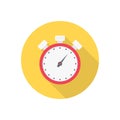Alert vector flat colour icon Royalty Free Stock Photo