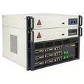 Alert warning system hosting server connectivity isolated on white background