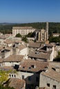 Ales, France: Image with the city seen from above
