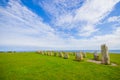 Ales stones in Skane, Sweden