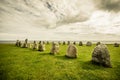 Ales stones in Skane, Sweden Royalty Free Stock Photo