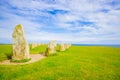 Ales stones in Skane, Sweden