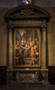 Alessandro Allori - Presentazione di Maria al tempio 1598 oil on canvas Royalty Free Stock Photo