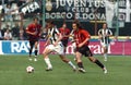 Alessandro Del Piero and Andrea Pirlo in action during the match