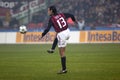 Alessandro Nesta in action during the match