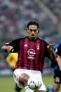 Alessandro Nesta in action during the match