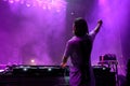 Alesso (Swedish DJ and electronic dance music producer) performs at FIB Festival Royalty Free Stock Photo