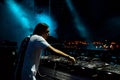 Alesso (Swedish DJ and electronic dance music producer) performs at FIB Festival Royalty Free Stock Photo