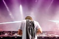 Alesso (Swedish DJ and electronic dance music producer) performs at FIB Festival Royalty Free Stock Photo