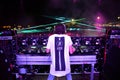 Alesso Swedish DJ and electronic dance music producer performs at FIB Festival Royalty Free Stock Photo