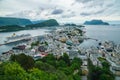 Alesund panorama view, Norway