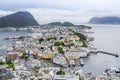 Alesund, Norway, view from Aksla mountain