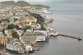 Alesund outer harbor in Norway