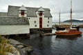 Alesund town and port, More og Romsdal, Norway Royalty Free Stock Photo