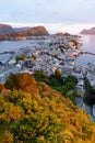 Alesund - view from Aksla Mount, Norway