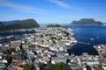 Alesundu norway Royalty Free Stock Photo